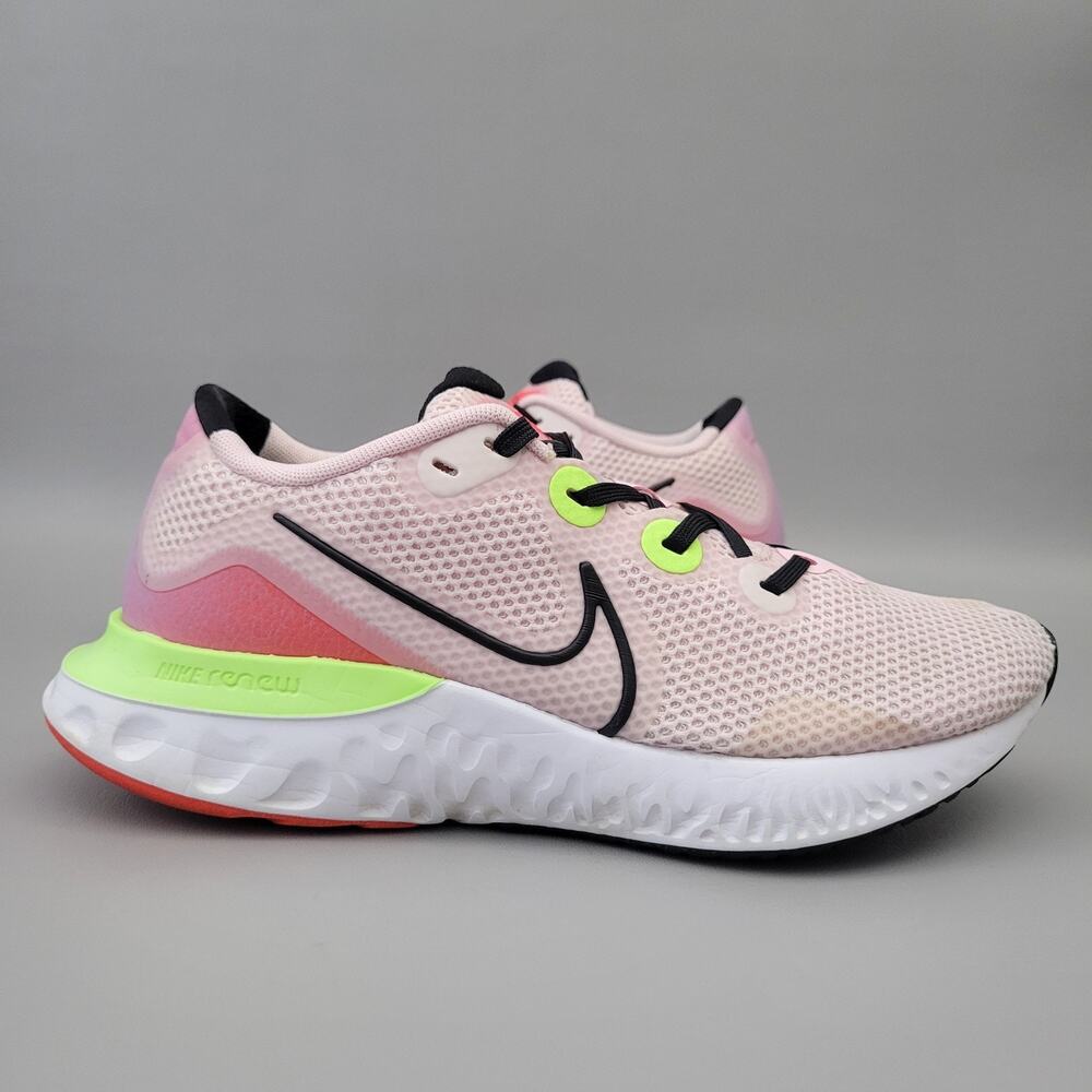 Nike Shoes Womens Renew Running Sneakers Lace Up CW5637-600 Pink Size 8.5 - Picture 2 of 14